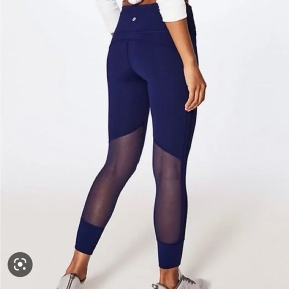 Lululemon Hit It 7/8 Tight Hero Blue - Picture 1 of 16